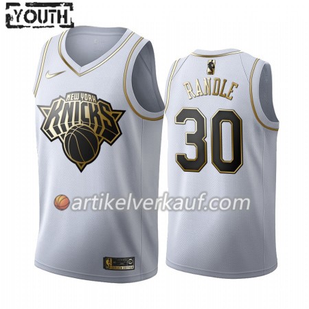 NBA New York Knicks Trikot Julius Randle 30 Nike 2019-2020 Weiß Golden Edition Swingman - Kinder